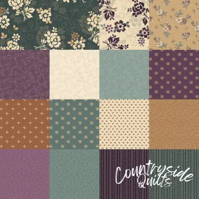 Fat Quarter The Heritage Collection, 15pcs/bundle