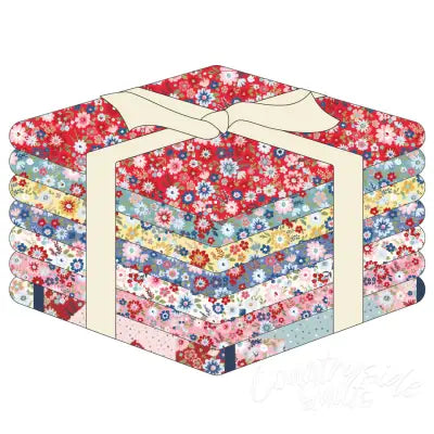 Fat Quarter Hip Hip Hooray, 7pcs/bundle