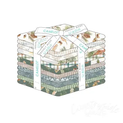 Fat Quarter Living On Lake Time, 11pcs/bundle