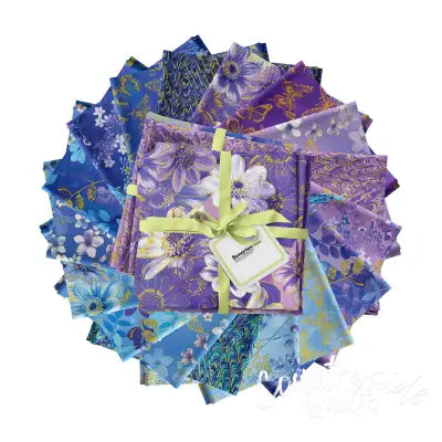 Fat Quarter Metallic Impressions, 17pcs/bundle