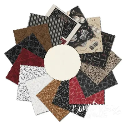 Fat Quarter Morning Tea, 15pcs/bundle