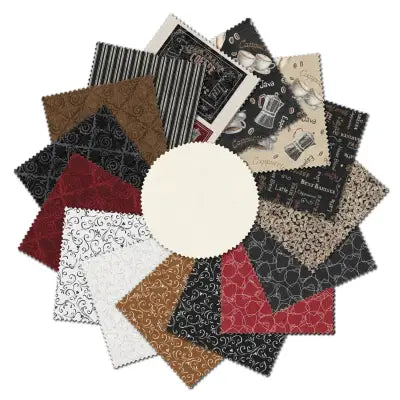 Fat Quarter Morning Tea, 15pcs/bundle