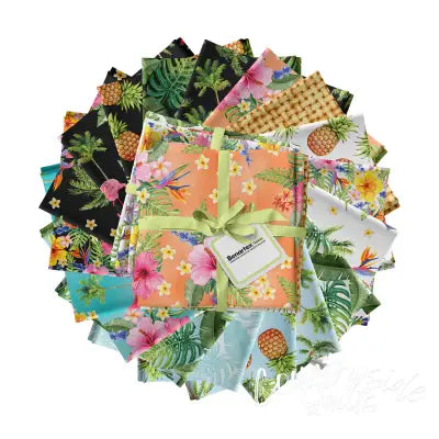 Fat Quarter Paradise Awaits, 18pcs/bundle