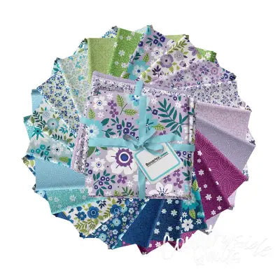 Fat Quarter Seaside Garden, 21pcs/bundle