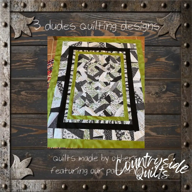 Fat Quarter Shuffle Quilt Pattern 739406408683