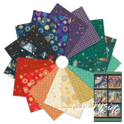 Fat Quarter Star of Wonder, 16pcs/bundle
