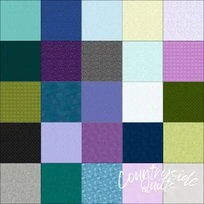 Fat Quarter Whimsy 2 Cool, 25pcs/bundle