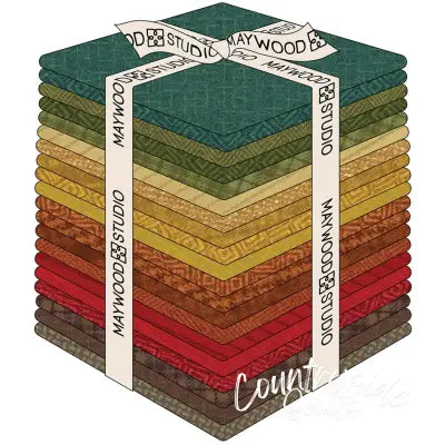 Fat Quarter Woolies Flannel Desert Sunset, 20pcs/bundle