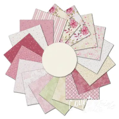 Fat Quarter Yours Truly, 18pcs/bundle