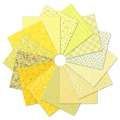 Fat Quarters, Banana Colorstory, 14pcs/bundle