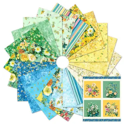 Fat Quarters Bloomfield Love, 21pcs/bundle