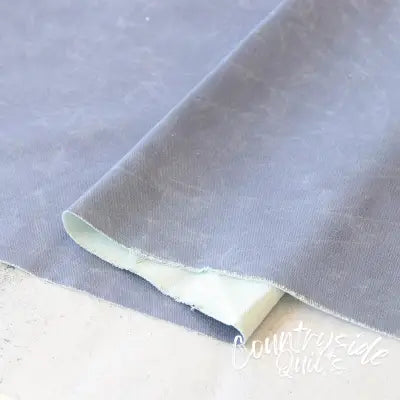 Faux Waxed Duck Canvas Chambray 15yds