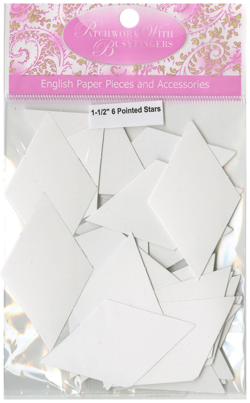 1-1/2in 6 Pointed Star Papers