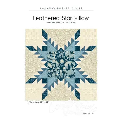 Feathered Star Pillow