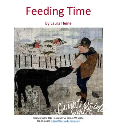 Feeding Time Collage Pattern by Laura Heine