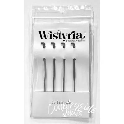 Felting Needles #38 Triangle Point 4 ct