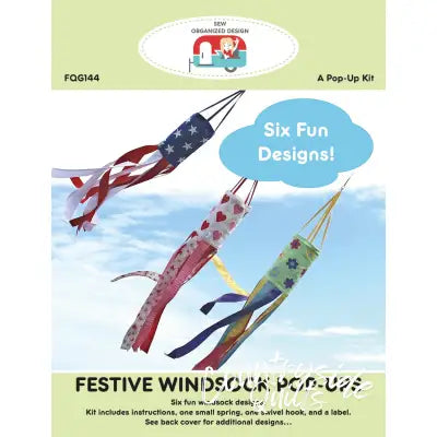 Festive Windsock Pop Ups