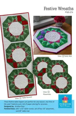 Festive Wreaths Tabletop