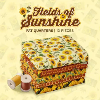 Fields of Sunshine Fat Quarter Packs - 13 FQs