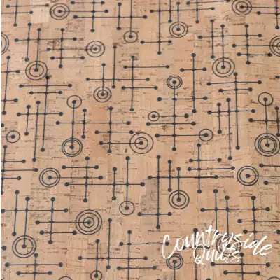 Fifties Abstract Pro Cork 1/2 yard