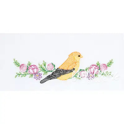 Finch Lace Edge Pillowcases