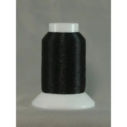 Fine Metallic #BLK - Black Mini Cone Thread 205-10-BLK