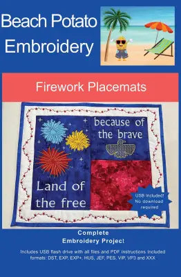 Firework Placemats