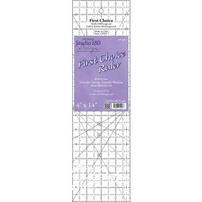 First Choice Ruler 4in x 14in