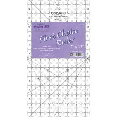 First Choice Ruler 7in x 13in