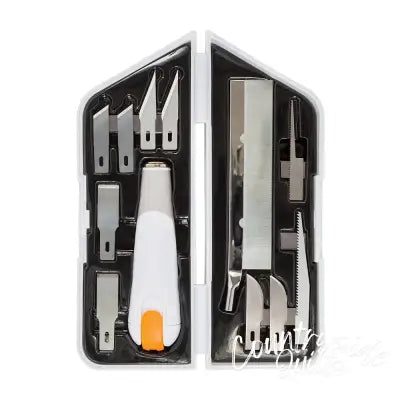 Fiskars Heavy-Duty Easy Change Detail Knife Set 11 blades