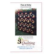 Five at Sixty Quilt Pattern 739406408706
