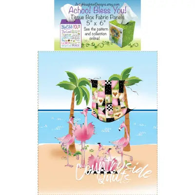 Flamingo Tissue Box Panel