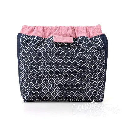 Flex Frame Purse Kit Kikkou-Hana-Zashi Navy