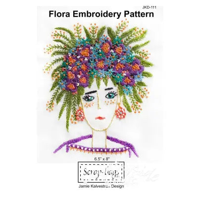 Flora Embroidery Pattern
