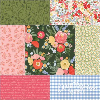 Floral Charms 1 Yard Bundle Forest, 7pcs/bundle