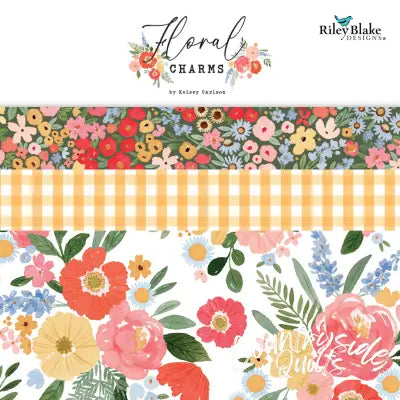 Floral Charms Fat Quarter Bundle, 21pcs/bundle