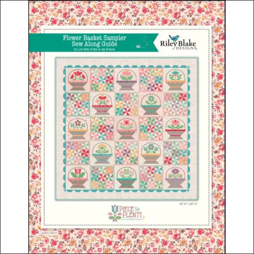 Flower Basket Sampler Free PDF Download Quilt Pattern