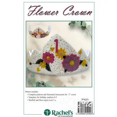 Flower Birthday Crown Pattern