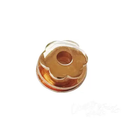 Flower Magnetic Snap 3/4in Rose Gold 2pk