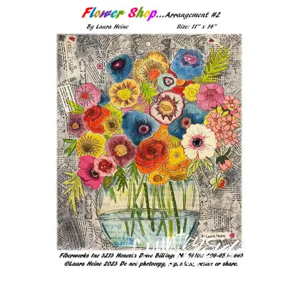 Flower Shop Arrangement #2 Collage