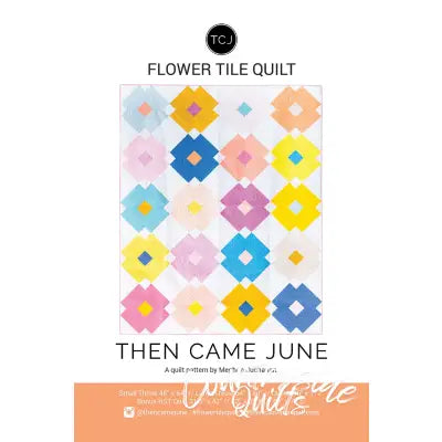 Flower Tile Quilt Pattern