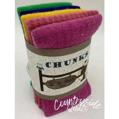 Flower Wool Chunks 5pc 9in x 10in