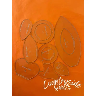 Flowering Wreath Template Set