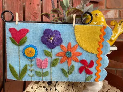 Flowers Mug Rug Kit