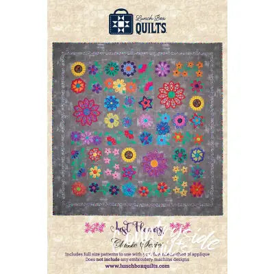 Just Flowers Traditional Applique Embroidery Patterns (Classic Series)