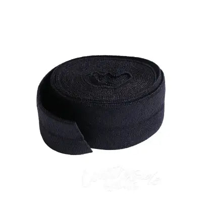 Fold-over Elastic 3/4in x 2yd Black
