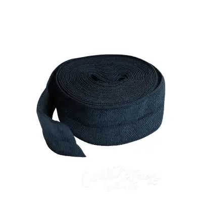 Fold-over Elastic 3/4in x 2yd Navy