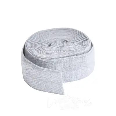 Fold-over Elastic 3/4in x 2yd Pewter