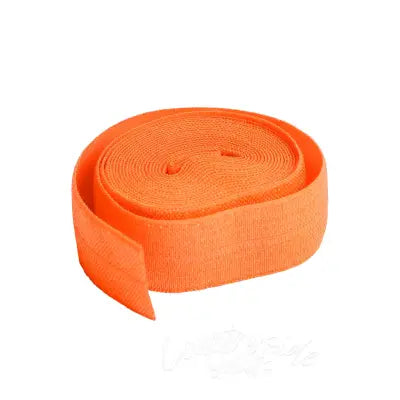Fold-over Elastic 3/4in x 2yd Pumpkin