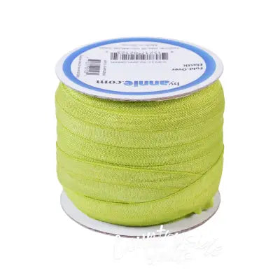 Fold-over Elastic 3/4in x 50yd Apple Green